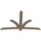 Ekena Millwork Davenport Smooth Timber Gable Bracket, Douglas Fir, 84"W x 53"H x 1 1/2"D x 5 1/2"F, 15/12 Pitch GBW084X53X0206DAV00SDF - alternate 4